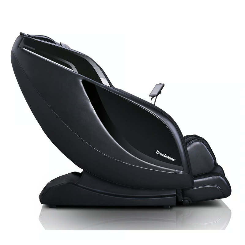 Brookstone BK 650 Reclining Massage Chair (Black/Black) gallery