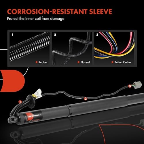 Rear Tailgate Left Power Lift Support Shock Strut Compatible with Cadillac gallery