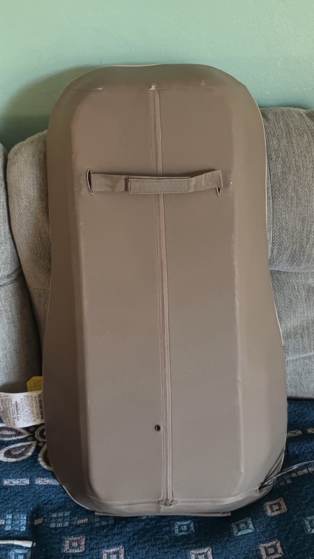 HoMedics Quad Shiatsu Pro Massage With Heat Zone Control Gently Used gallery