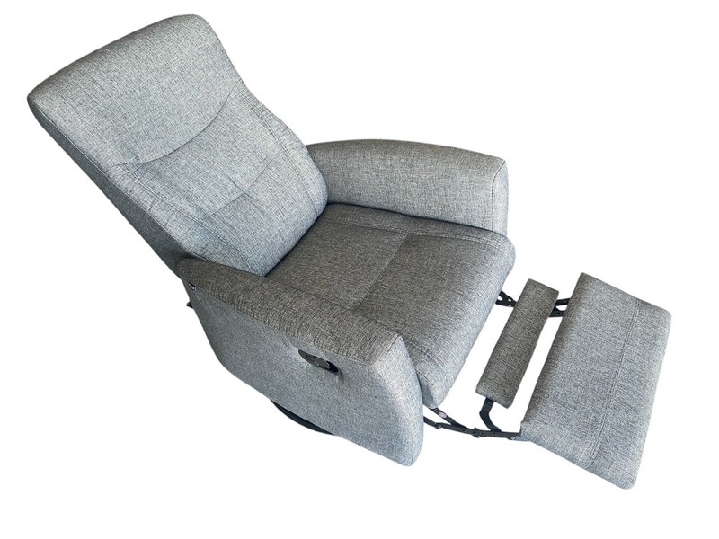 Fjords Oslo Swing Relaxer Manual Recliner Chair in Dream Mole Fabric