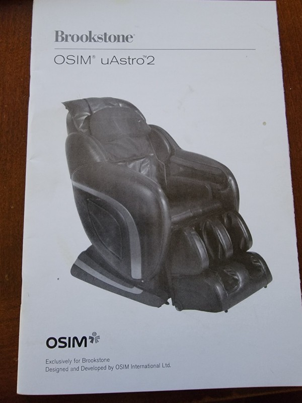 Osim uAstro OS-820 Massage chair Gear Tracks for center massager gallery