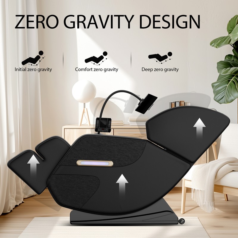 New Full Body Zero Gravity Massage Chair Recliner Shiatsu,Heating,Airbag,5Mode gallery