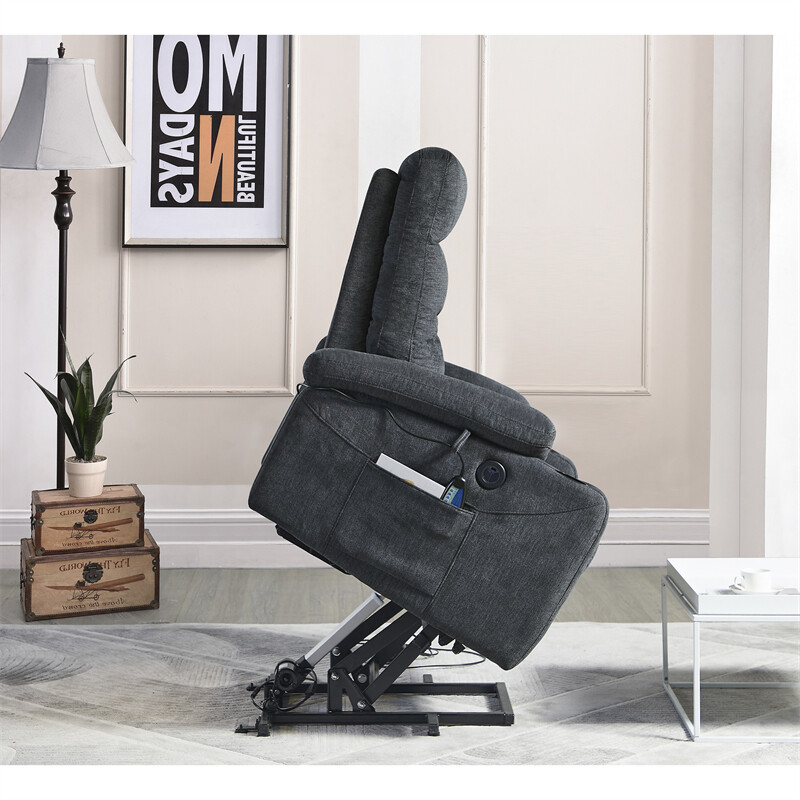Liyasi Electric Power Lift Recliner Chair with Massage and Heat for Elderly gallery