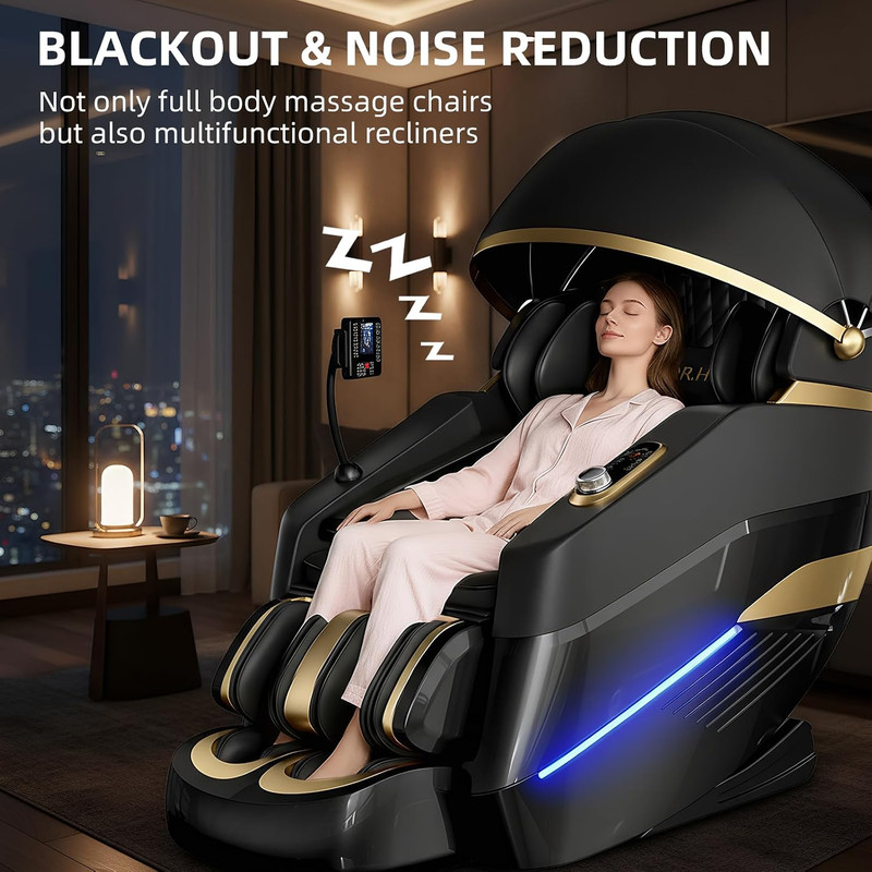 2026 Full Body Shiatsu Massage Chair with Heat, Zero Gravity & Airbag Massage gallery