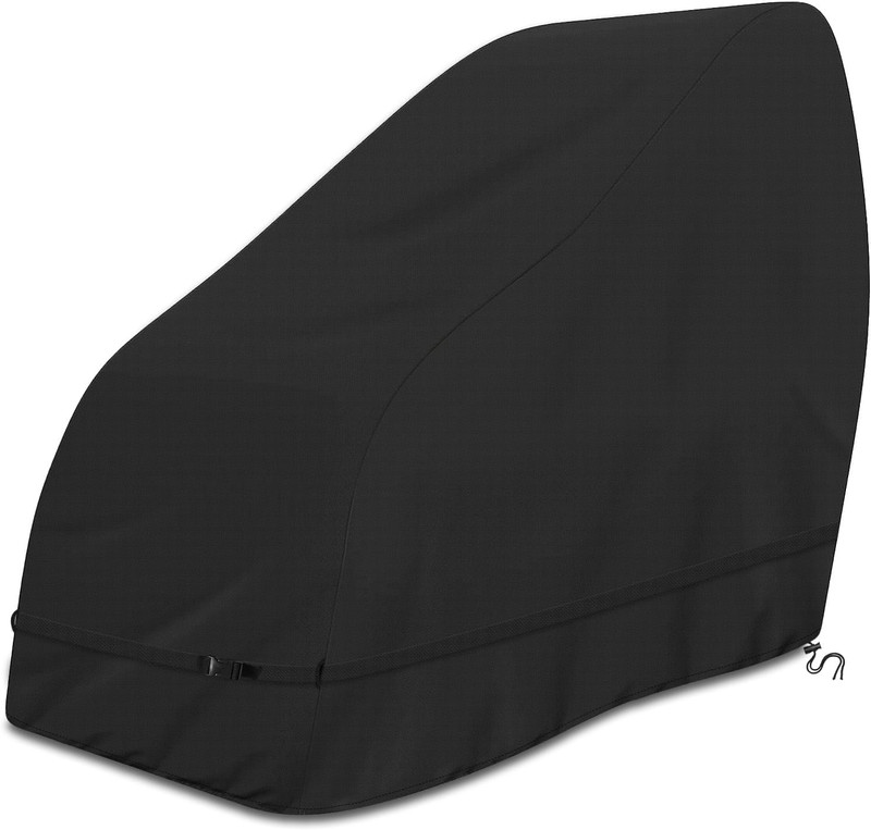 Waterproof Dustproof Massage Chair Cover for Zero Gravity Recliners, Black