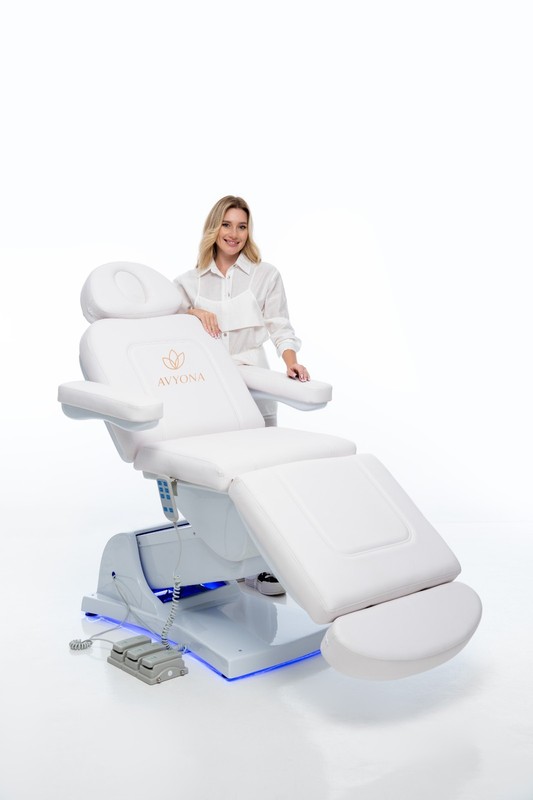 Avyona Pro-3 Lash & Brow / PMU Bed – Electric Esthetic Chair – Free US Ship
