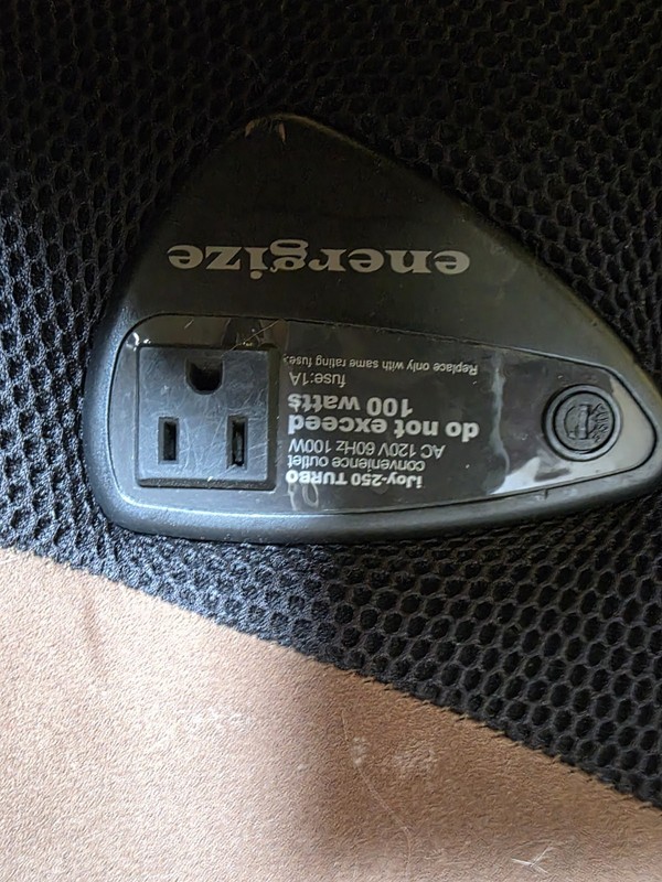 Interactive Health iJoy-250 Massage Chair Brown/Black Side Control Outlets gallery