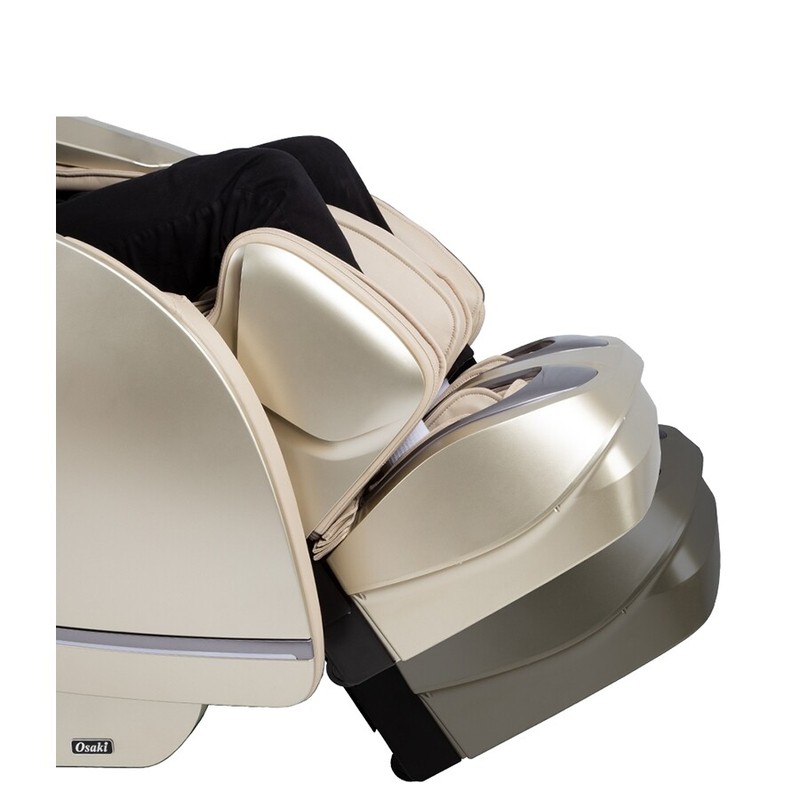 Osaki OS-Pro First Class 3D Massage Chair Zero Gravity Recliner - Black/Beige gallery