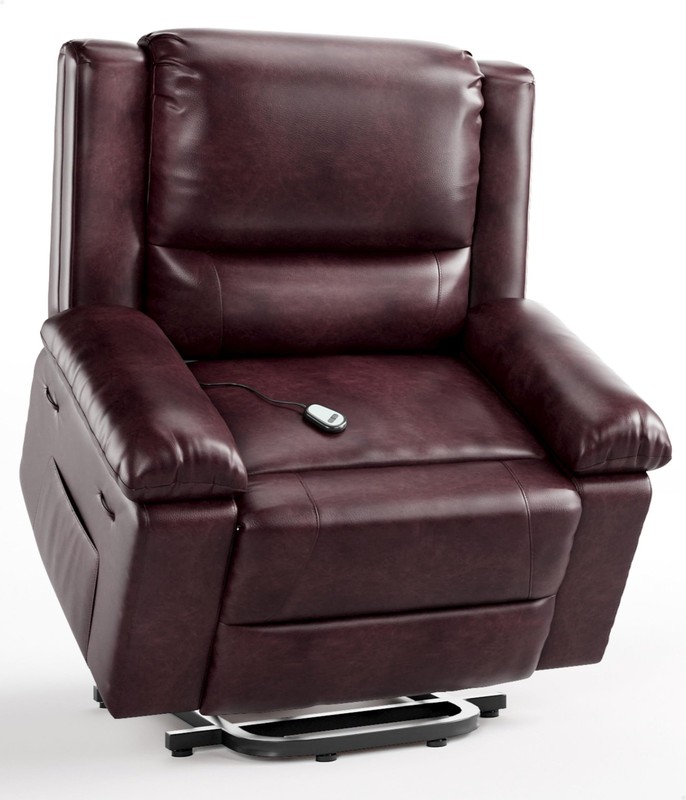 Electric Lift Recliner Chair Power Lift Chair w/ Heat & Massage for Elderly US gallery