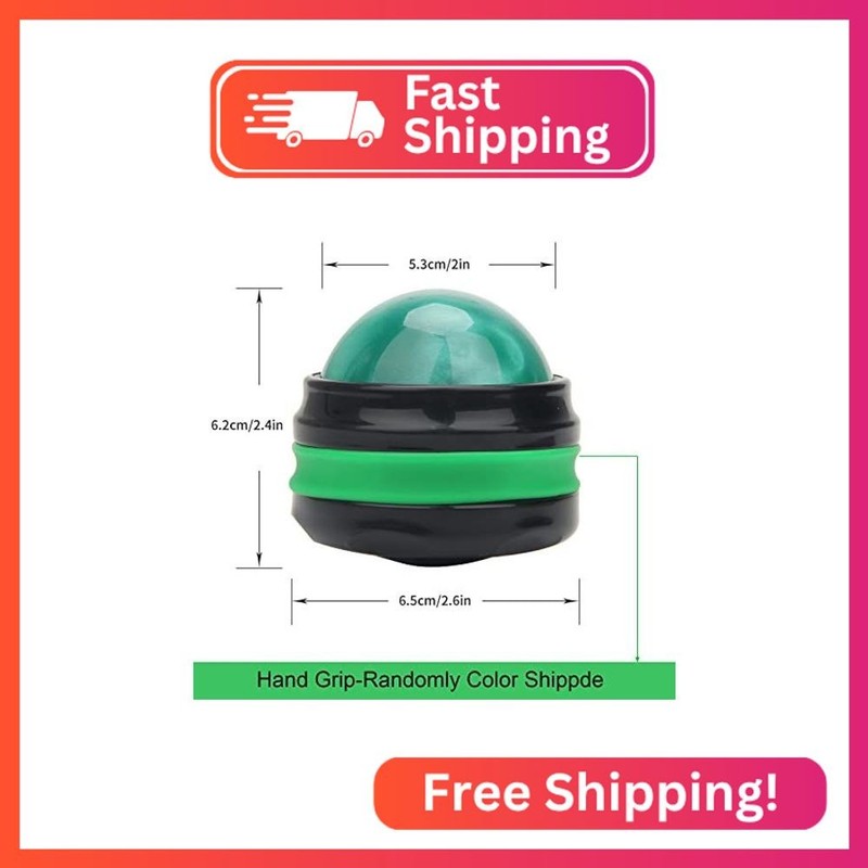 Coolrunner Massage Ball, Manual Roller Massager, Handheld Self Massage Therapy a gallery