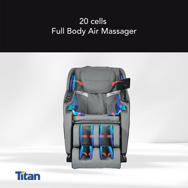 Titan H7 Premium Zero Gravity Massage Chair with Heated Rollers FREE SHIPPING gallery