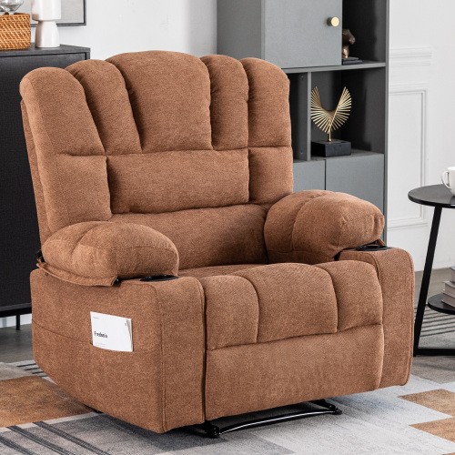 Massage Recliner Chair Sofa with Heating Vibration gallery