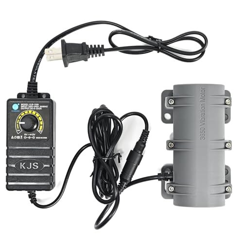 3800RPM 12V Electric Vibration Motor, 10W Adjustable Power Supply for Massage & gallery