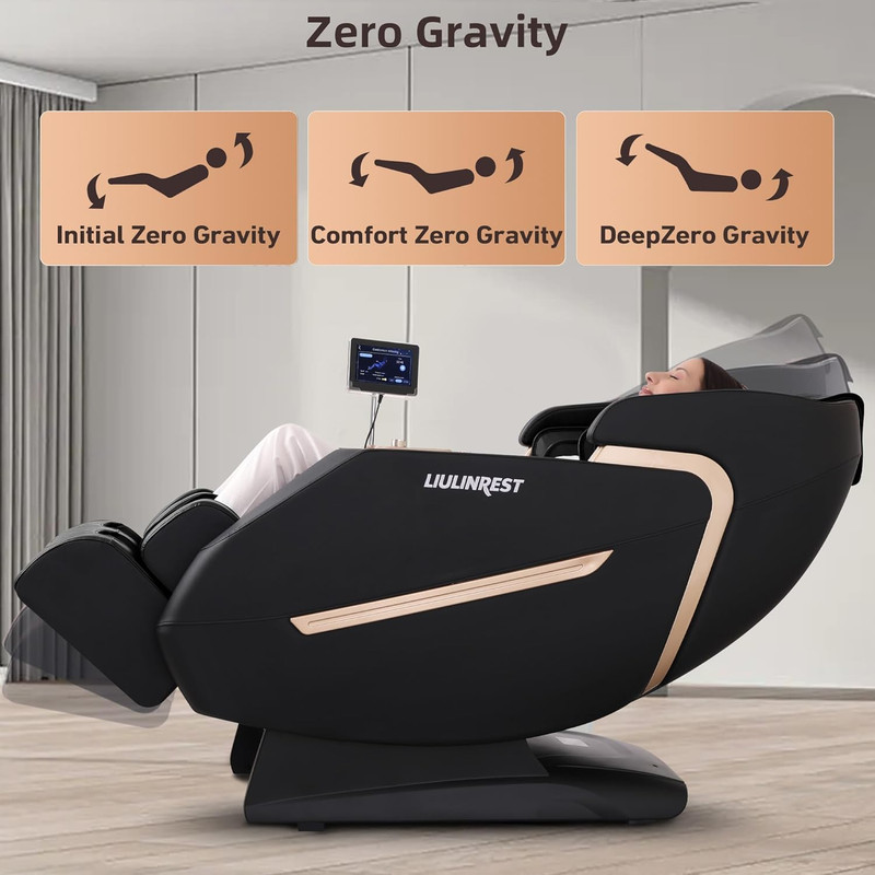 2026 4D Massage Chair Full Body, Zero Gravity Massage Chair with Sl-Track & Heat gallery