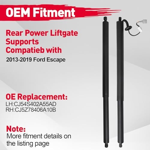 Rear Liftgate Power Support Shock Strut Compatible with Ford Escape, 2013-2019 gallery