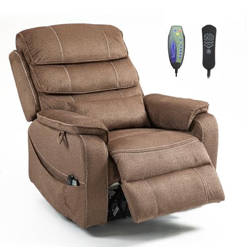 Power Lift Recliner Chair for Adults Elderly, Dual Motor Infinite Brown gallery
