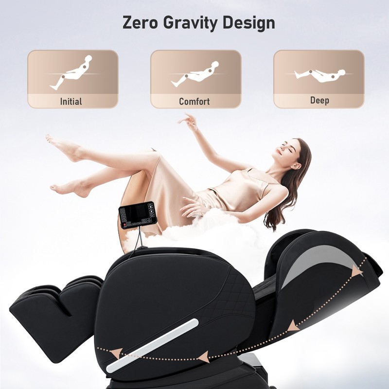 Full Body Massage Chair Recliner, 8-Roller Fixed-Point Massage, Zero Gravity wit gallery