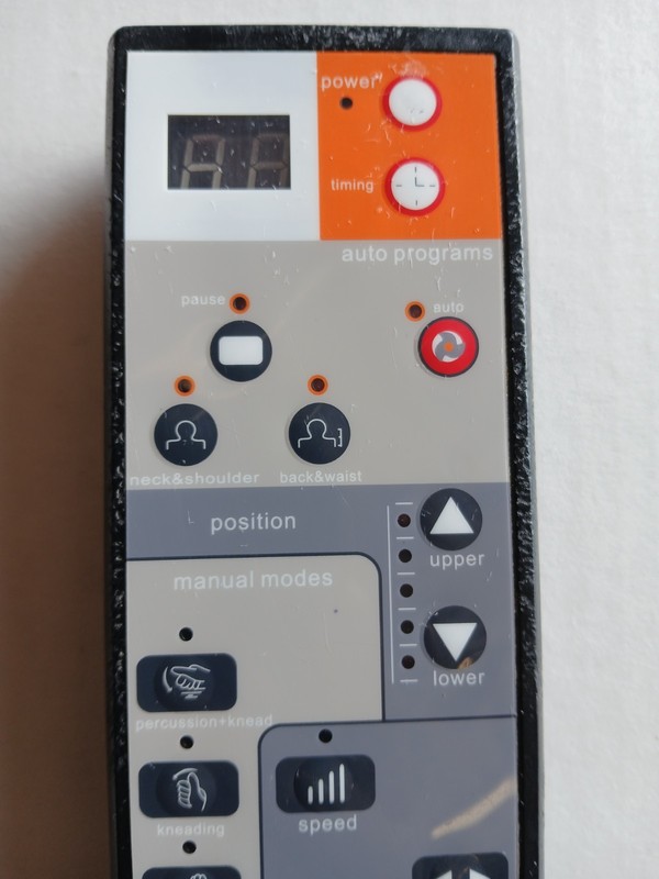 True Touch Massage Experience Massage Chair Hand Held Remote Control gallery