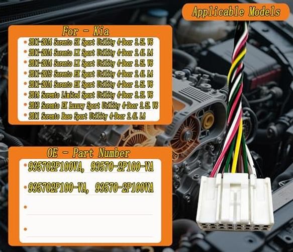 Driver Side Front Left Power Electric Window A-Master Power Window Switch Plug gallery