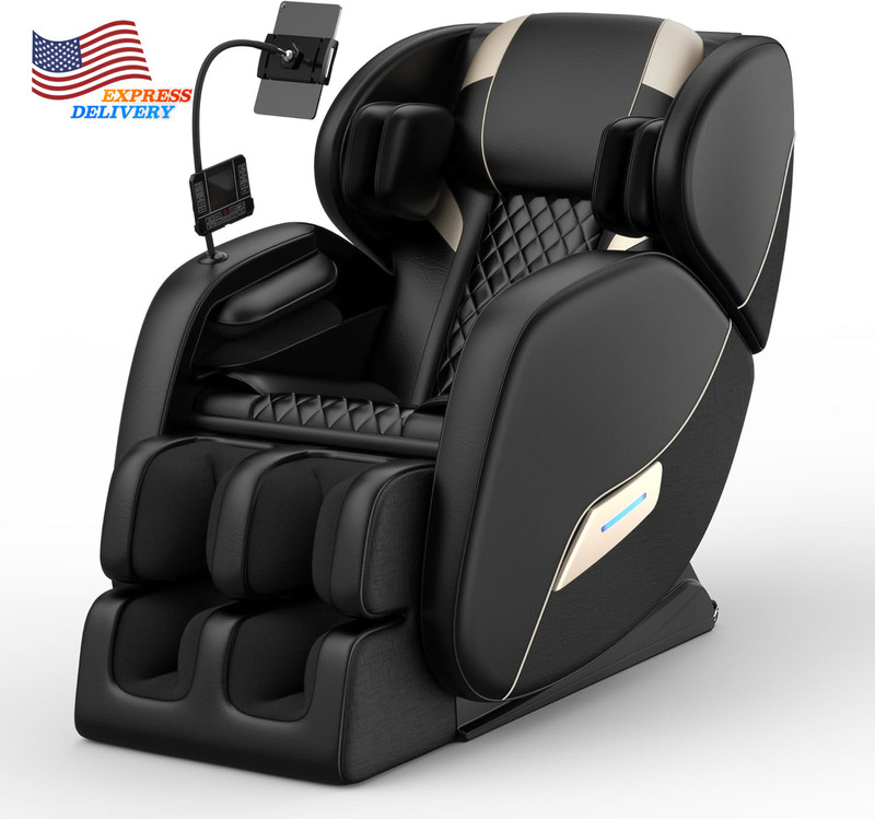 Shiatsu 8 Full Body Massage Recliner Chair ZERO GRAVITY Back Roller Foot Massage gallery