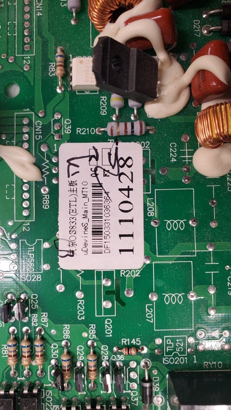 Part For Udivine S OS833 massage Chair Main PCB MCB 719219178 KB-6160 gallery