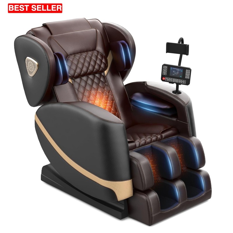 Massage Chair 2026 Model with Retractable Footrest - Relaxation & Wellness Gift