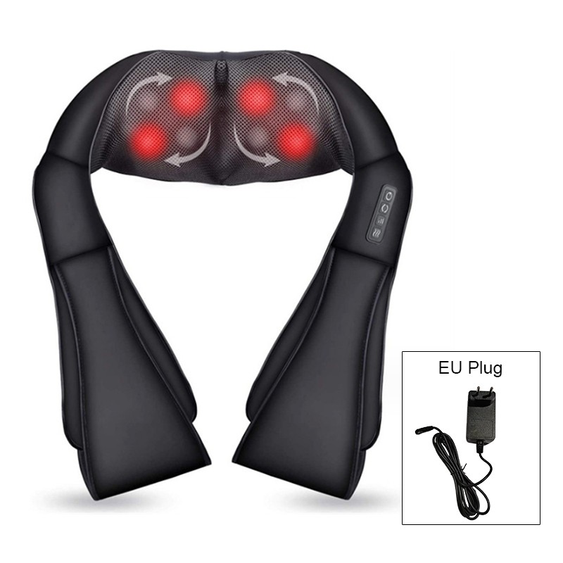 Shiatsu Neck and Shoulder Massager with Heat Deep Tissue Back Pain Relief gallery