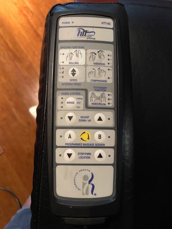 Reclining Black Massage Chair - Excellent Condition - Modern gallery