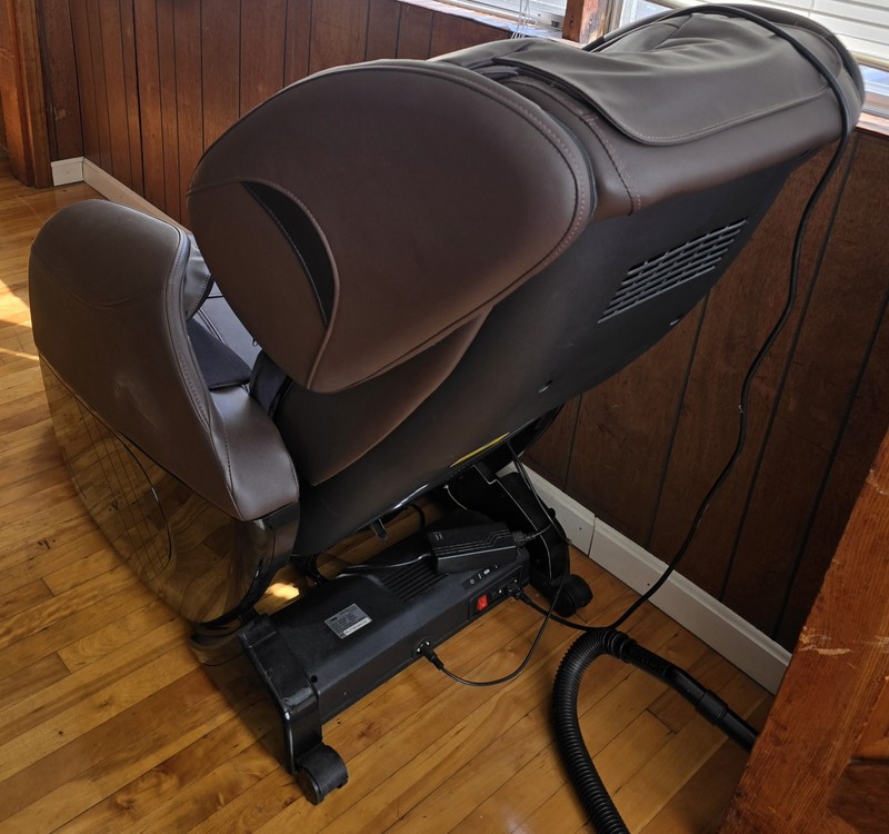 eSmart LC3100 Electric Heated Reclining Massage Chair Zero Gravity Faux Leather gallery