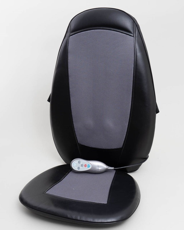 Homedics Shiatsu Massaging Cushion Seat with Heat Black Model SBM-200H gallery