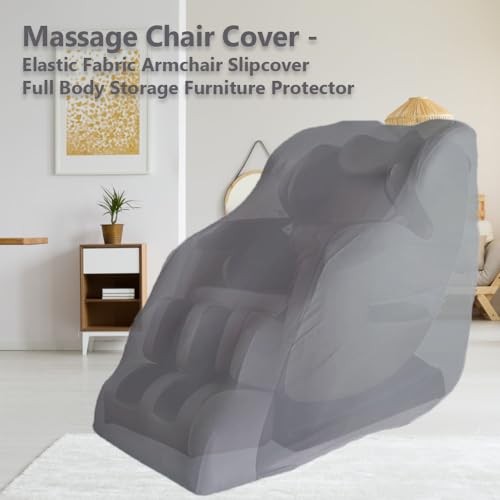 Massage Chair Cover - Elastic Fabric Slipcover, Pet & XL (28"L x 63"W x 50"H) gallery
