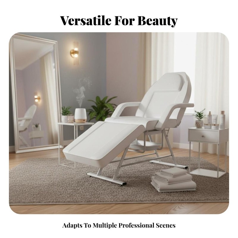 1 Piece Adjustable Permanent Design Chair Removable Armrests Foldable Beauty gallery