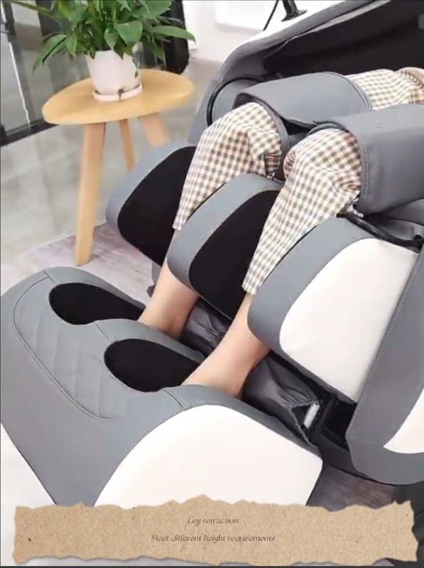 Luxury Full Body 8D Zero Gravity Massage Chair Heating Head Foot 180° Bluetooth gallery