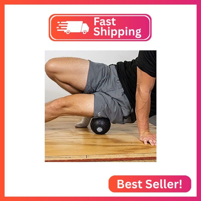 SERIOUS STEEL FITNESS 5" Foam Massage Ball - Deep Tissue Muscle Knot Release Too gallery