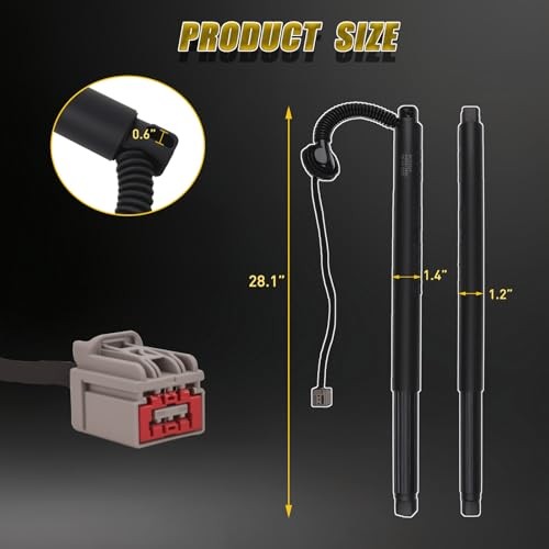 Rear Tailgate Power Lift Support Shock Strut Compatible with Chevy GMC gallery