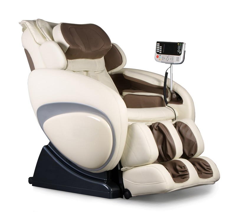 Cream Osaki OS-4000 Zero Gravity Massage Chair Recliner + Heat Therapy Warranty