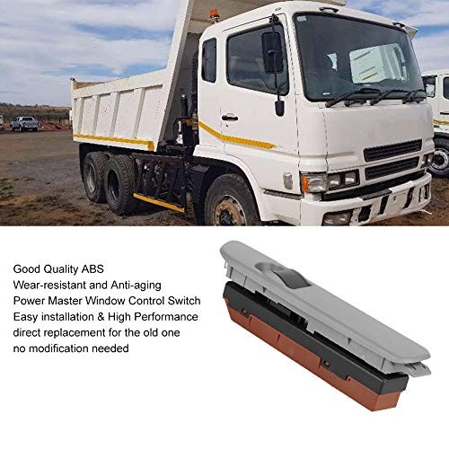 Power Master Window Lift Switch Electric Window Switch Black for Truck MK387783 gallery