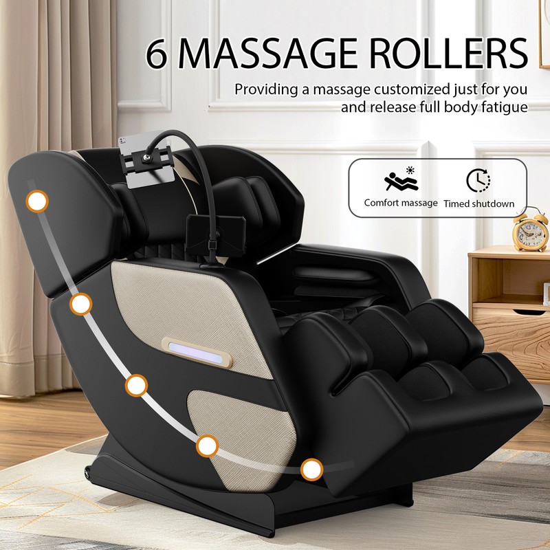 Full Body Massage Chair L Track Zero Gravity Shiatsu Massage recliner w/5 Modes gallery