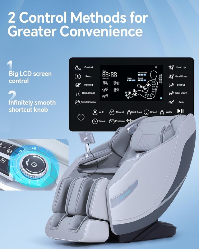 Full Body Zero Gravity, 3D ‌SL-Track Shiatsu Massage with Unique gallery