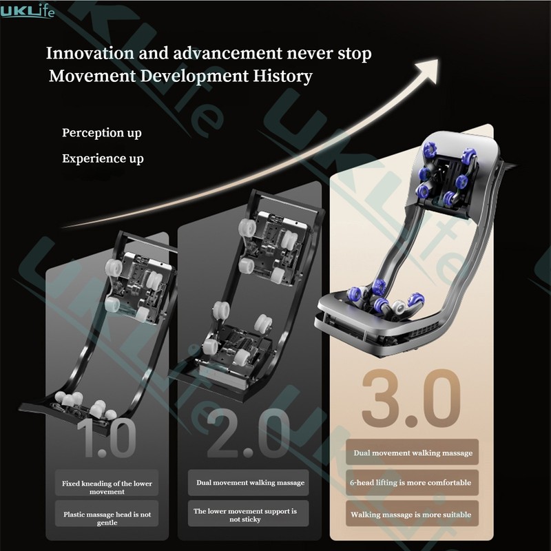 3 Years Warranty 6D+ Dual Core Zero Gravity TOP Luxury Thai AI Massage Chair gallery