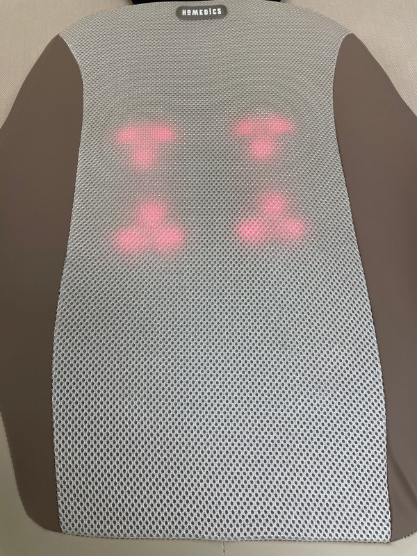 Homedics Dual Shiatsu Massage cushion Model # MCS-370HA (Original Owner!) gallery
