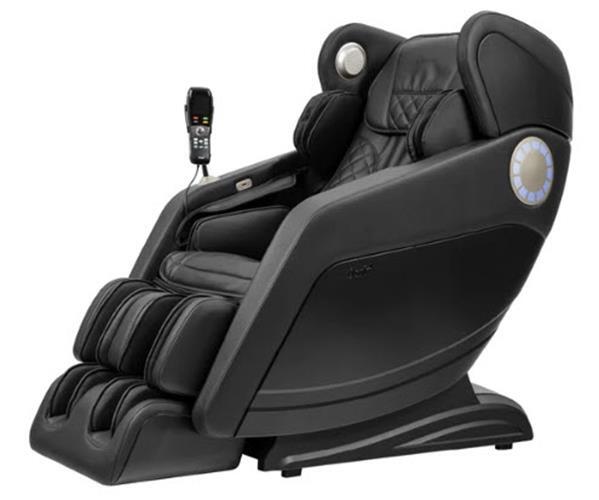 Osaki Hiro L-Track Heated Zero-G Bluetooth USB Charger 3D Massage Chair (Black)