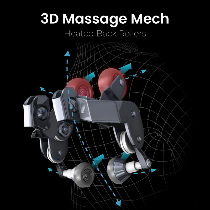OS-3D Champ II Massage Chair | 3D SL-Track, Zero Gravity, Heating, Bluetooth gallery