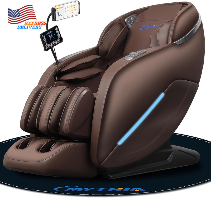 2026 A303C Massage Chair Full Body Zero Gravity Recliner with SL Track Body Scan gallery