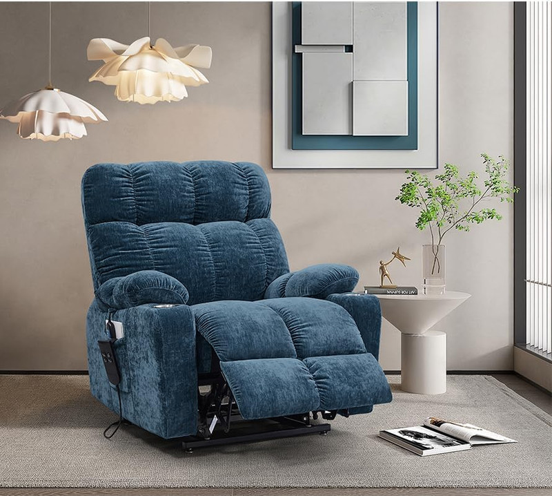 Electric Power Lift Recliner Chair for Elderly with Massage and Heat, Infinite P gallery