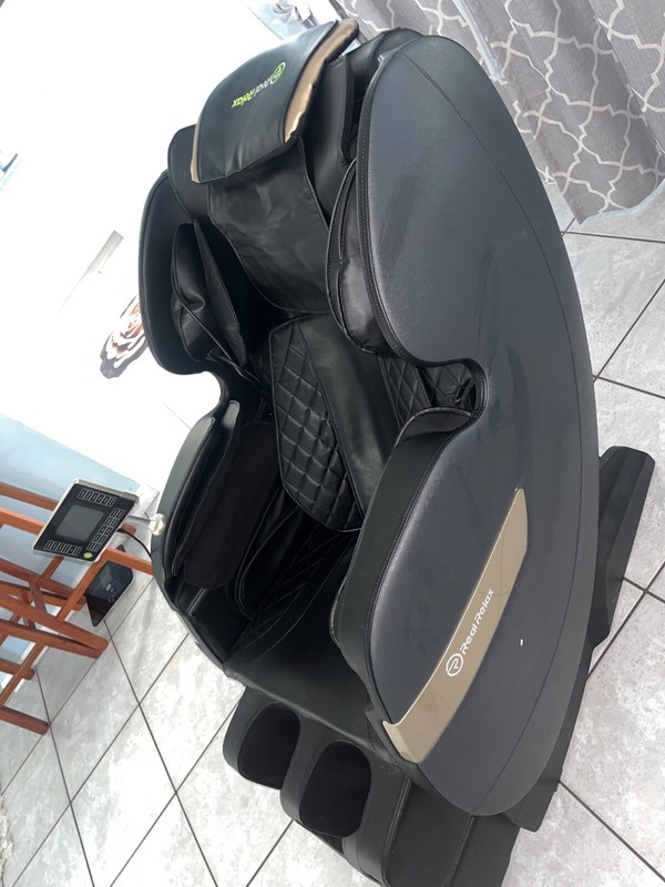 Real Relax Massage Chair S Track Recliner Smart Voice Controller Zero Gravity gallery