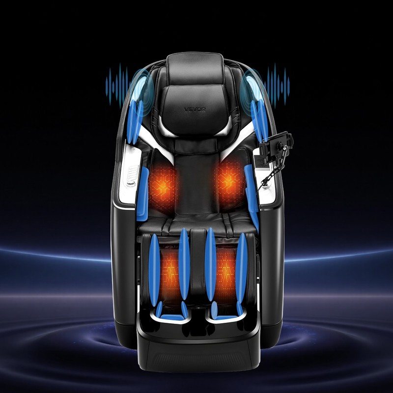 VEVOR Massage Chair Full Body 3D/4D Massage Recliner w/ SL-Track & Yoga Stretch gallery