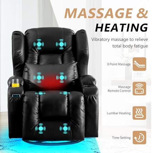 Dual Motor Power Swivel Rocker Recliner Chairs, Electric Wall Hugger Reclining gallery