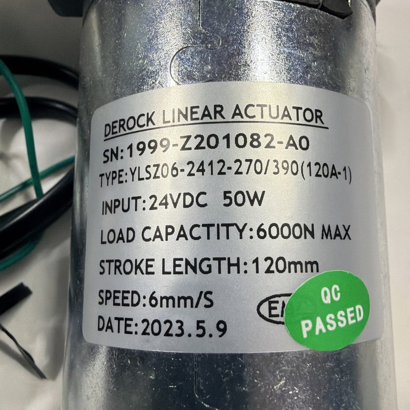 AmaMedic Vesper Massage Chair Derock Linear Actuator Motor YLSZ06-2412-270/390 gallery