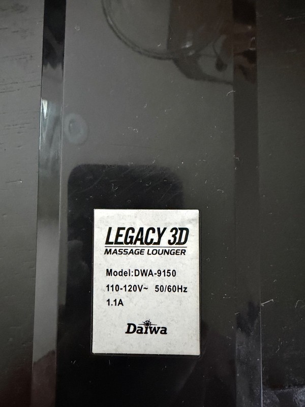 Daiwa Legacy 3d Full Body Massage Chair gallery